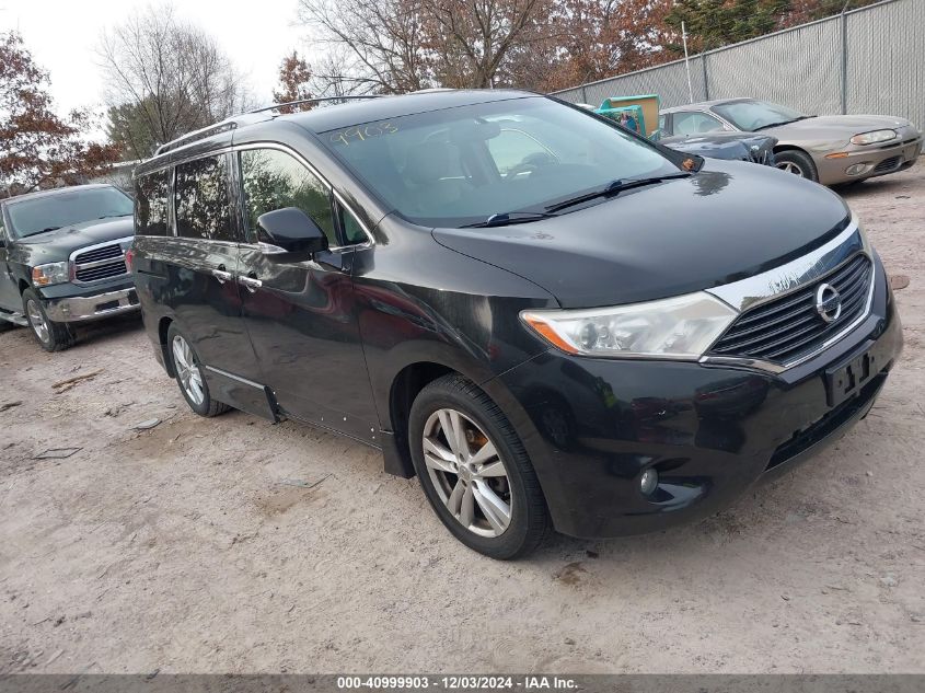 2013 Nissan Quest Sl VIN: JN8AE2KP5D9063175 Lot: 40999903