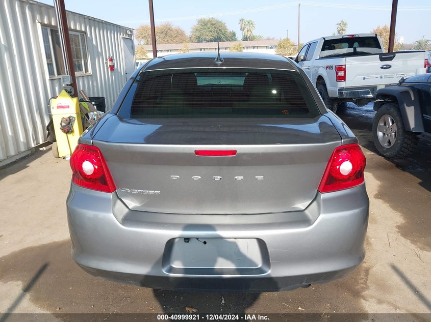 2013 DODGE AVENGER SE - 1C3CDZAB3DN654123