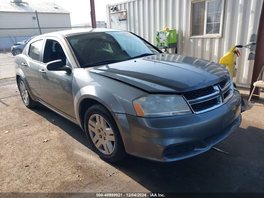2013 DODGE AVENGER SE - 1C3CDZAB3DN654123