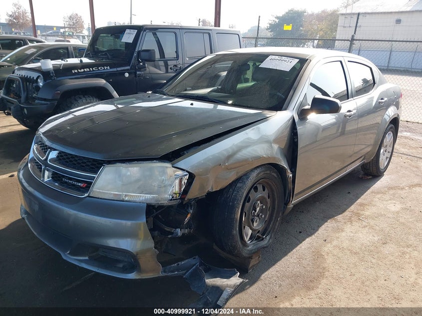 2013 DODGE AVENGER SE - 1C3CDZAB3DN654123
