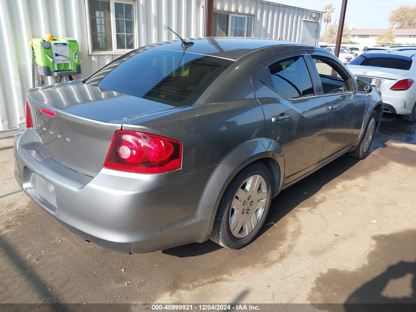 2013 DODGE AVENGER SE - 1C3CDZAB3DN654123