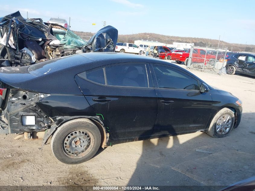 2018 Hyundai Elantra Se VIN: KMHD74LF2JU665962 Lot: 41000054