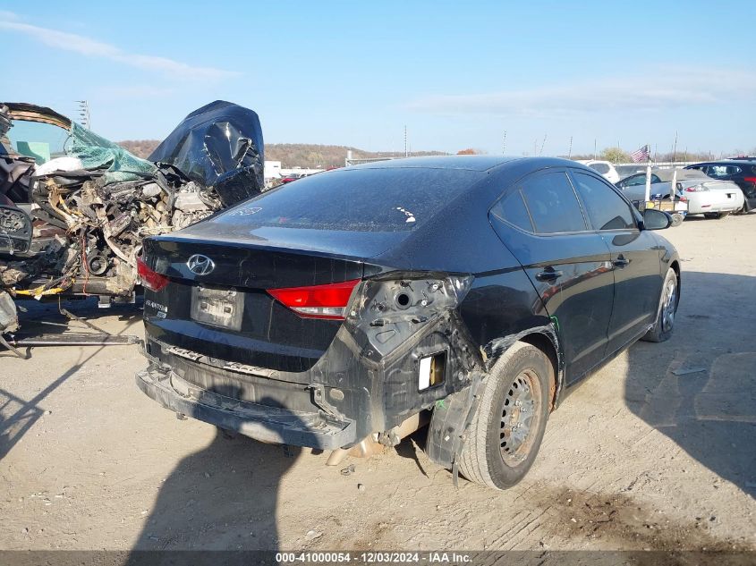 2018 Hyundai Elantra Se VIN: KMHD74LF2JU665962 Lot: 41000054