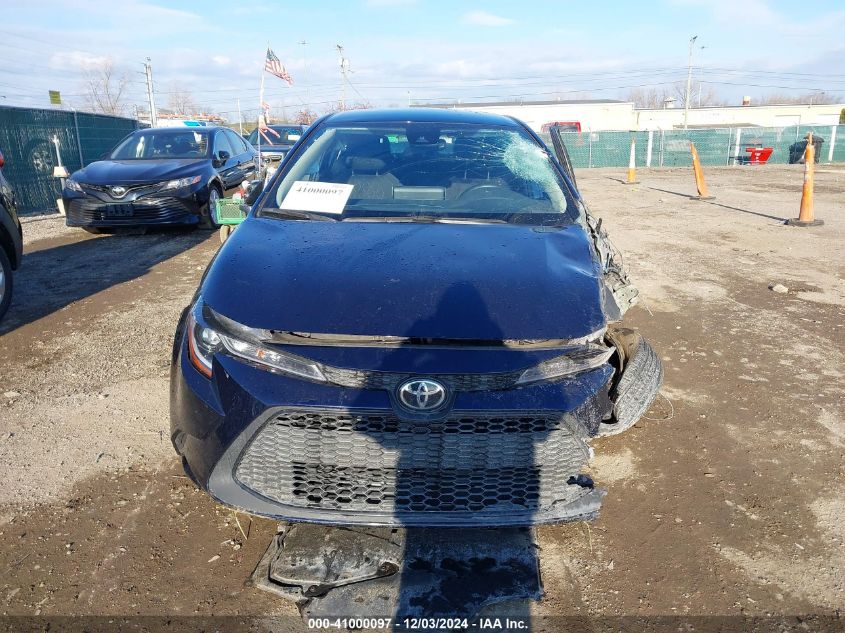 2021 Toyota Corolla Le VIN: JTDEPMAE5MJ139611 Lot: 41000097