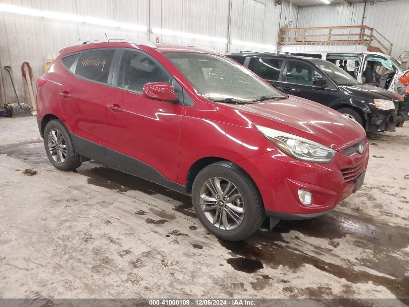 VIN KM8JU3AG6EU806006 2014 Hyundai Tucson, SE no.1