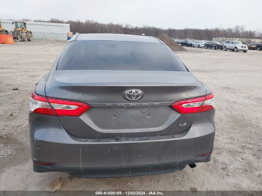 2018 Toyota Camry Le VIN: 4T1B11HK9JU149207 Lot: 41000169