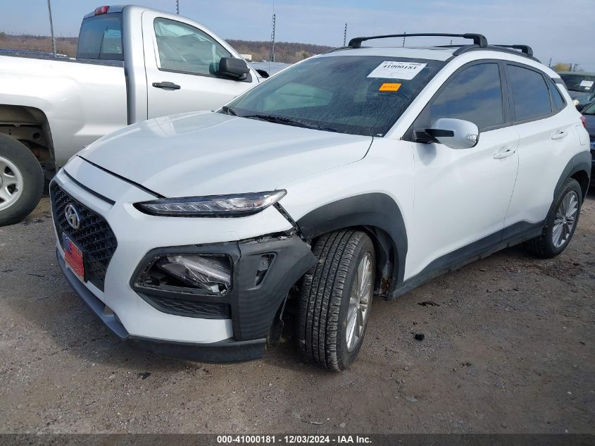 2020 Hyundai Kona Sel Plus VIN: KM8K62AA8LU498208 Lot: 41000181