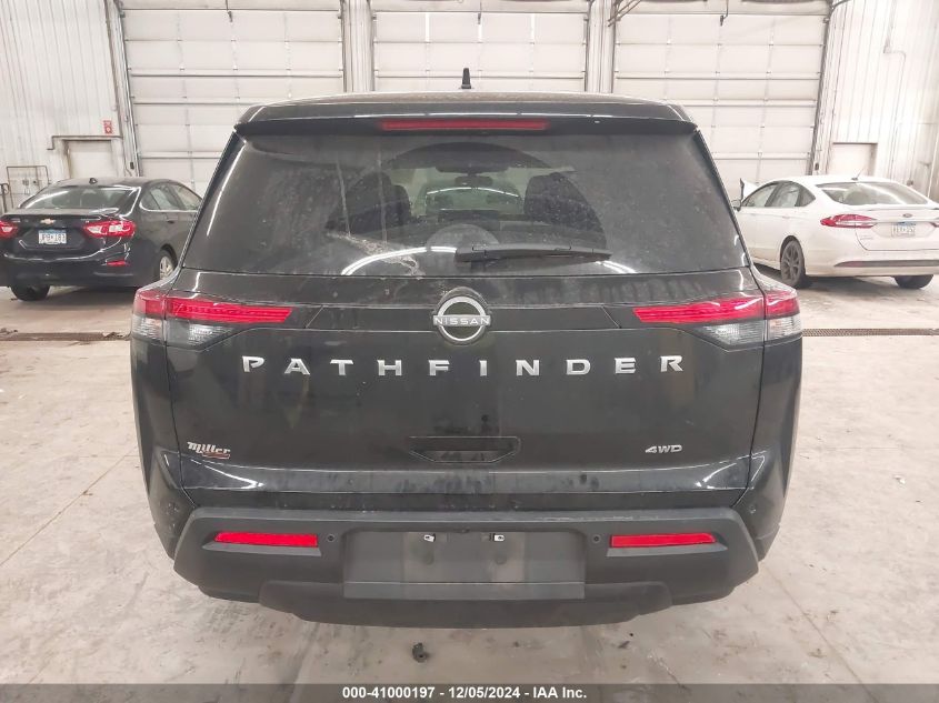 2022 Nissan Pathfinder S 4Wd VIN: 5N1DR3AC0NC242273 Lot: 41000197