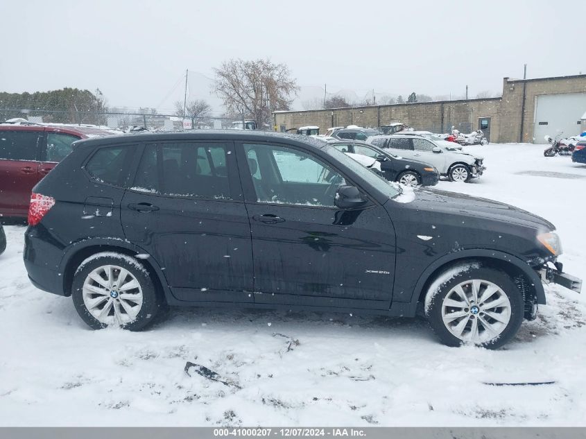 2014 BMW X3 XDRIVE28I - 5UXWX9C56E0D33166