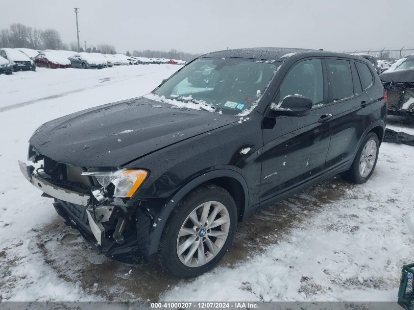 VIN 5UXWX9C56E0D33166 2014 BMW X3, Xdrive28I no.2