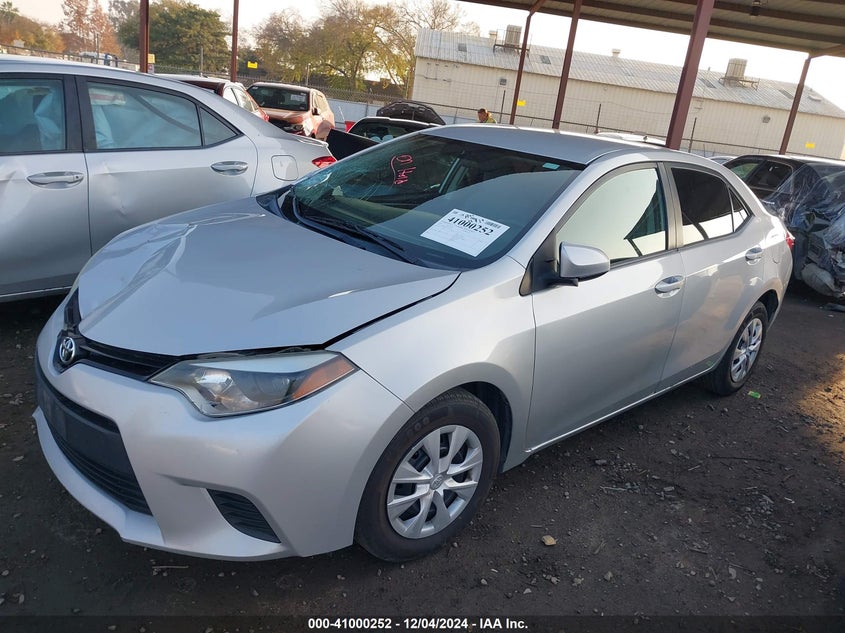 2014 TOYOTA COROLLA L - 2T1BURHE1EC210394