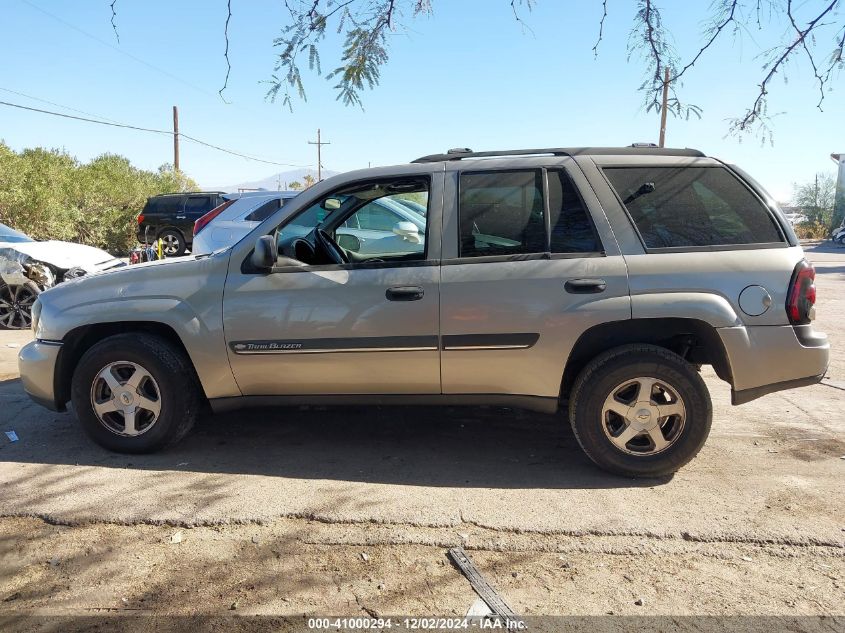 2002 Chevrolet Trailblazer Lt VIN: 1GNDT13S422429006 Lot: 41000294