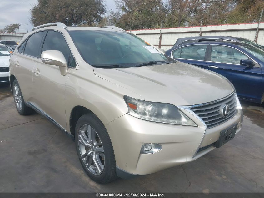 VIN 2T2ZK1BA7FC208156 2015 Lexus RX, 350 no.1