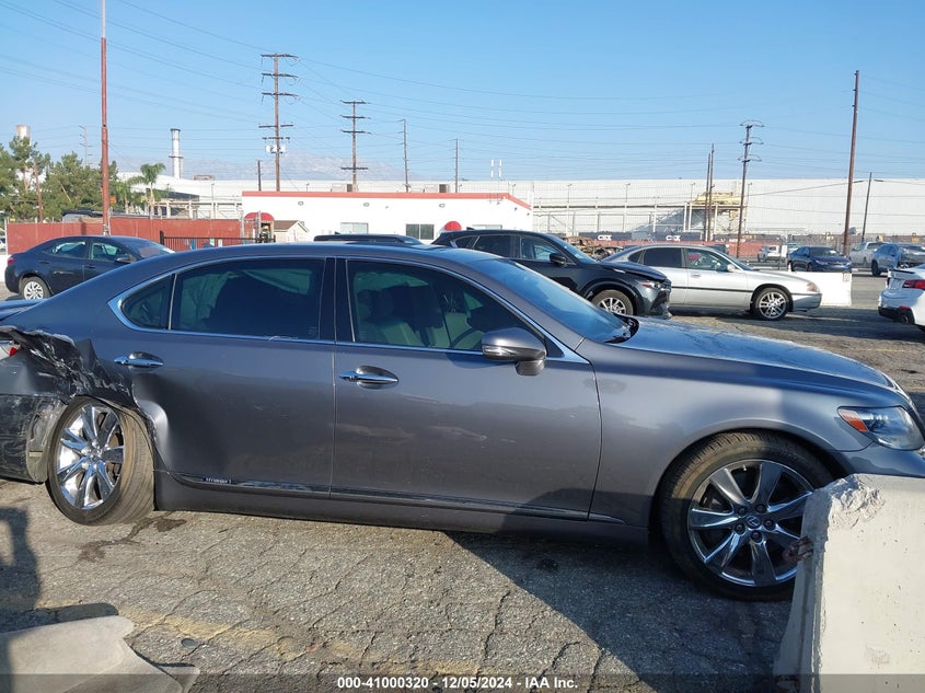 2012 LEXUS LS VIN: JTHDU1EF0C5014981