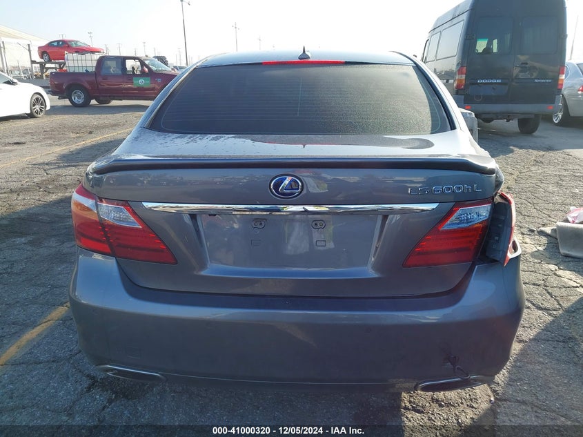 2012 LEXUS LS VIN: JTHDU1EF0C5014981