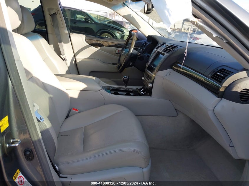 2012 LEXUS LS VIN: JTHDU1EF0C5014981
