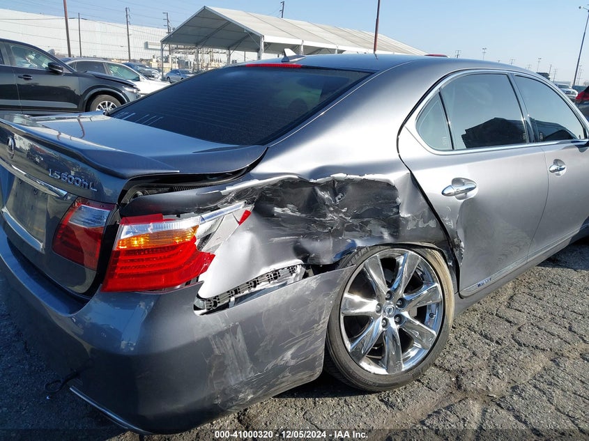 2012 LEXUS LS VIN: JTHDU1EF0C5014981