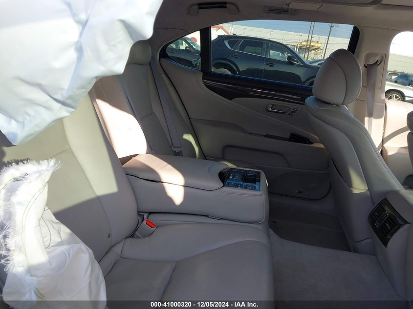 2012 LEXUS LS VIN: JTHDU1EF0C5014981