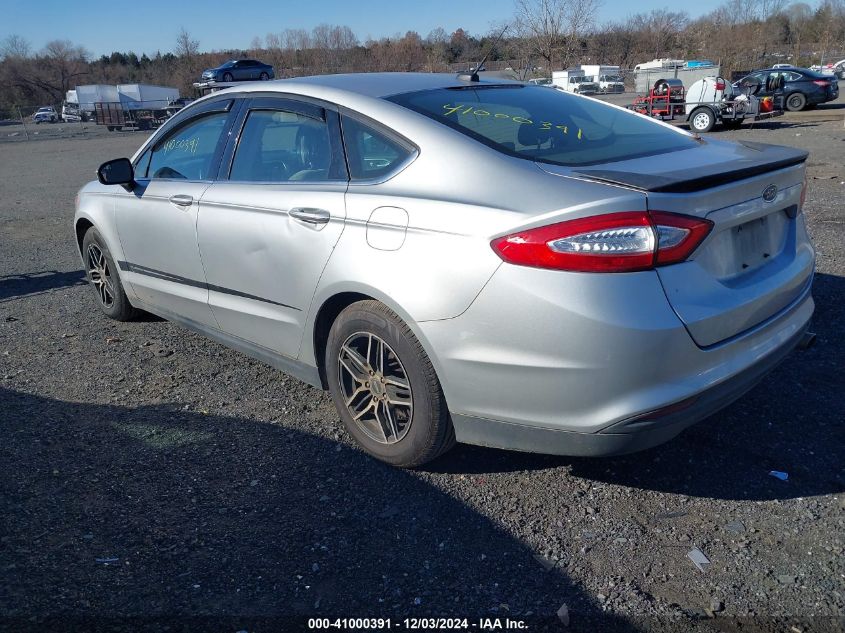 VIN 1FA6P0G75E5362298 2014 FORD FUSION no.3