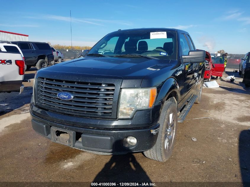 VIN 1FTFX1CF4EKF90999 2014 Ford F-150, Stx no.2