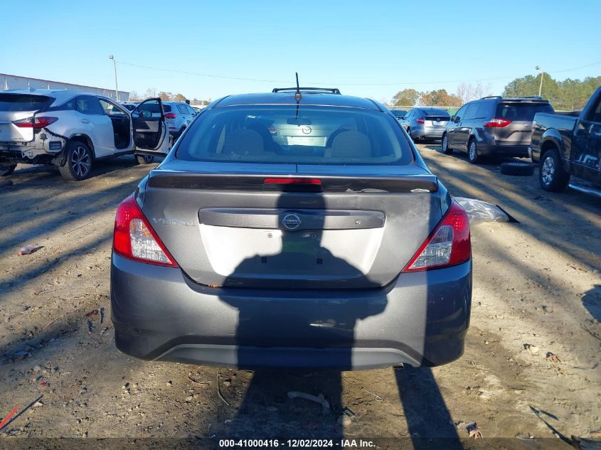 2017 Nissan Versa 1.6 S+ VIN: 3N1CN7AP1HL805199 Lot: 41000416