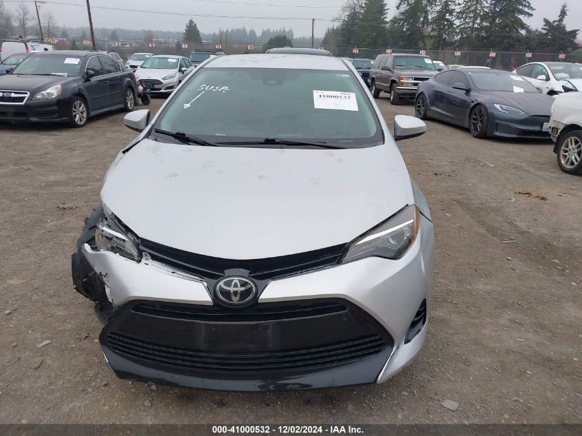 2017 Toyota Corolla Le VIN: 2T1BURHE9HC893501 Lot: 41000532