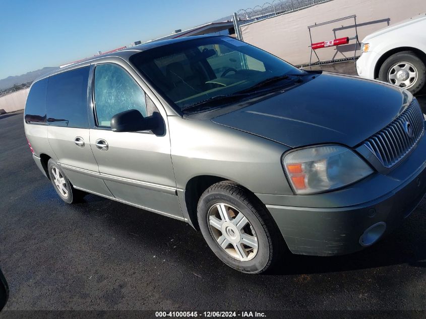 2004 Mercury Monterey VIN: 2MRDA20254BJ07266 Lot: 41000545