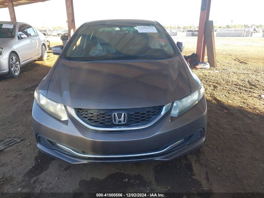 2014 Honda Civic Lx VIN: 2HGFB2F52EH506873 Lot: 41000556