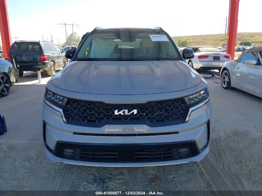 2022 Kia Sorento Ex VIN: 5XYRH4LF0NG127324 Lot: 41000577