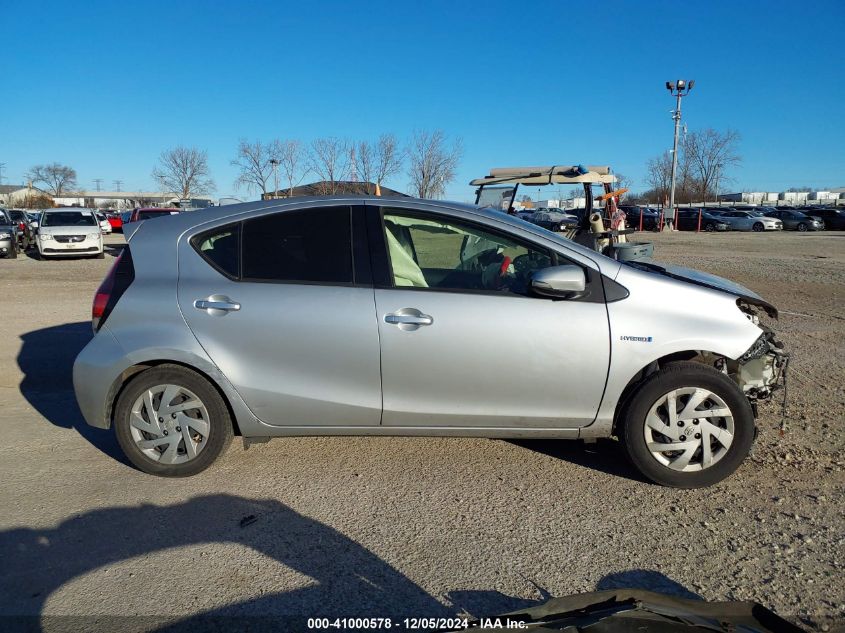 2015 Toyota Prius C Two VIN: JTDKDTB32F1101694 Lot: 41000578