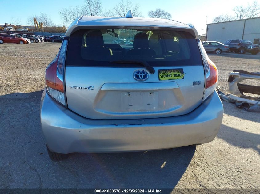 2015 Toyota Prius C Two VIN: JTDKDTB32F1101694 Lot: 41000578