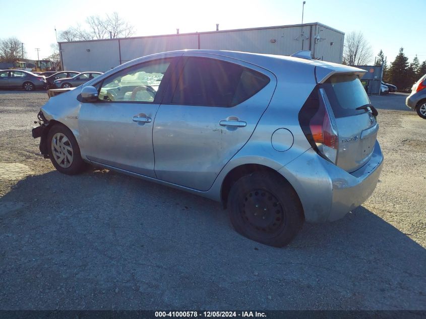 VIN JTDKDTB32F1101694 2015 Toyota Prius, C Two no.3