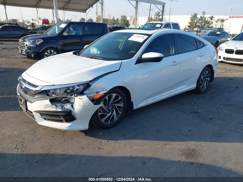 2018 HONDA CIVIC EX - 2HGFC2F77JH557018