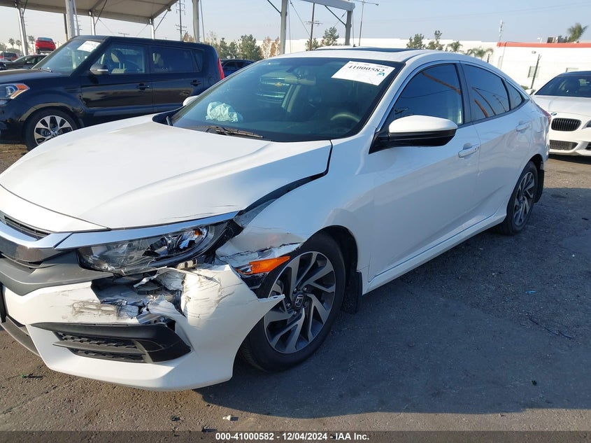 2018 HONDA CIVIC EX - 2HGFC2F77JH557018