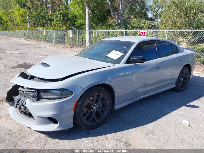 VIN 2C3CDXHGXNH149888 2022 DODGE CHARGER no.2