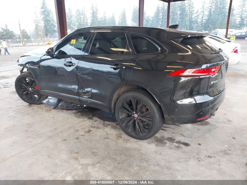 VIN SADCM2FV4KA610484 2019 JAGUAR F-PACE no.3