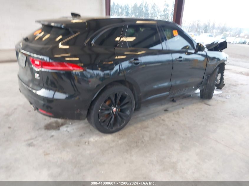 VIN SADCM2FV4KA610484 2019 JAGUAR F-PACE no.4