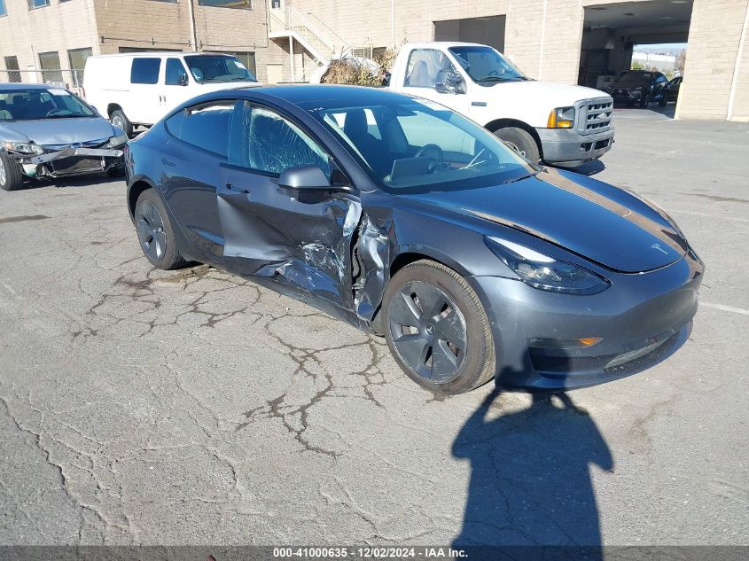 VIN 5YJ3E1EB6NF240418 2022 Tesla Model 3, Long Rang... no.6