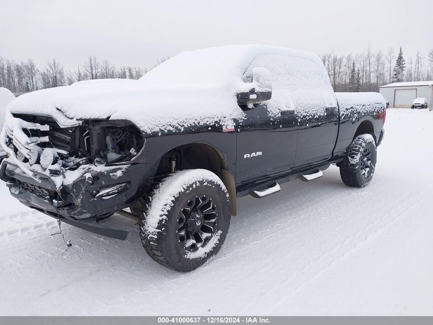 Vin: 3c6ur5fl8pg580259, lot: 41490531, ram 2500 laramie  4x4 6'4 box 20232