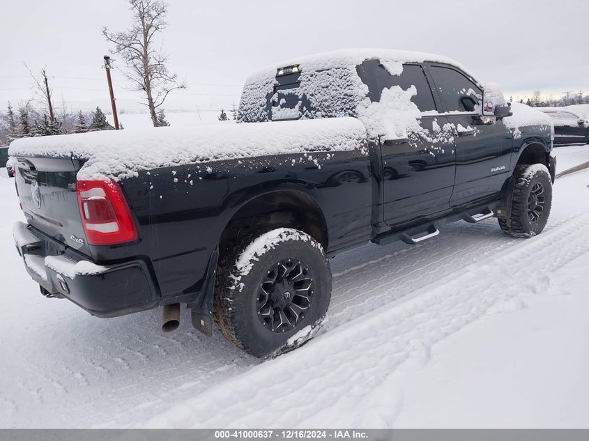 Vin: 3c6ur5fl8pg580259, lot: 41490531, ram 2500 laramie  4x4 6'4 box 20234