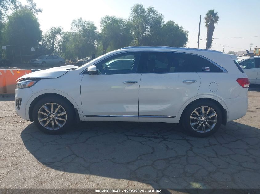 2017 Kia Sorento 3.3L Sxl VIN: 5XYPK4A53HG238442 Lot: 41000647