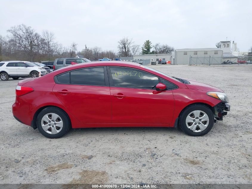 2016 Kia Forte Lx VIN: KNAFK4A60G5610862 Lot: 41000670