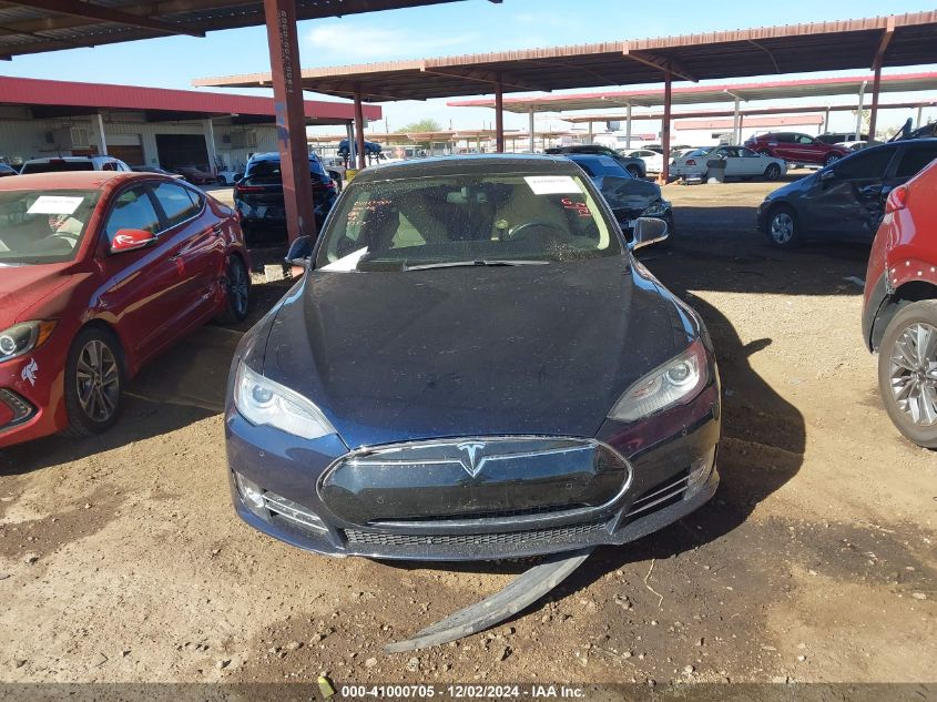 2014 Tesla Model S P85 VIN: 5YJSA1H13EFP45357 Lot: 41000705