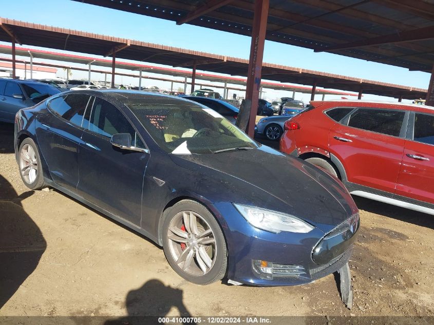 2014 Tesla Model S P85 VIN: 5YJSA1H13EFP45357 Lot: 41000705