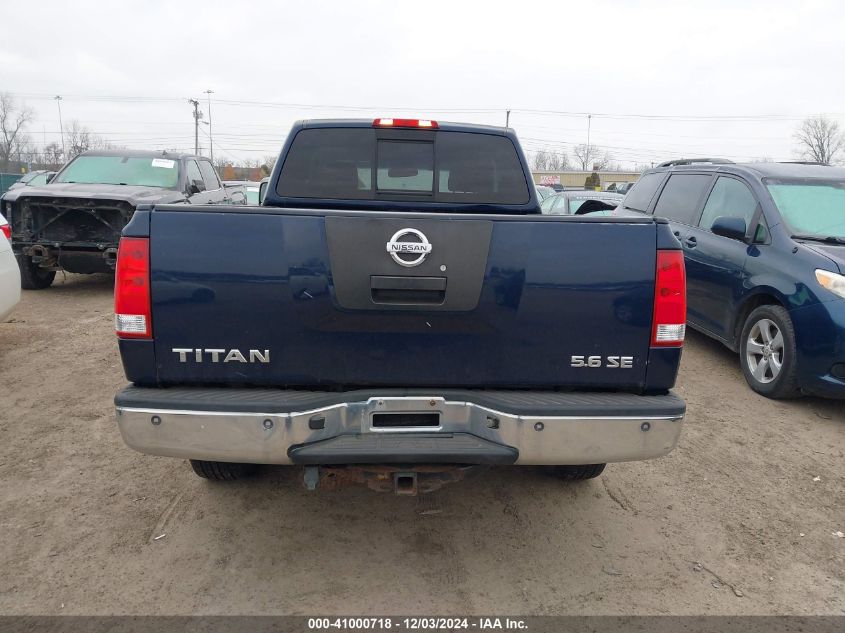 2008 Nissan Titan Xe VIN: 1N6AA06A38N352356 Lot: 41000718