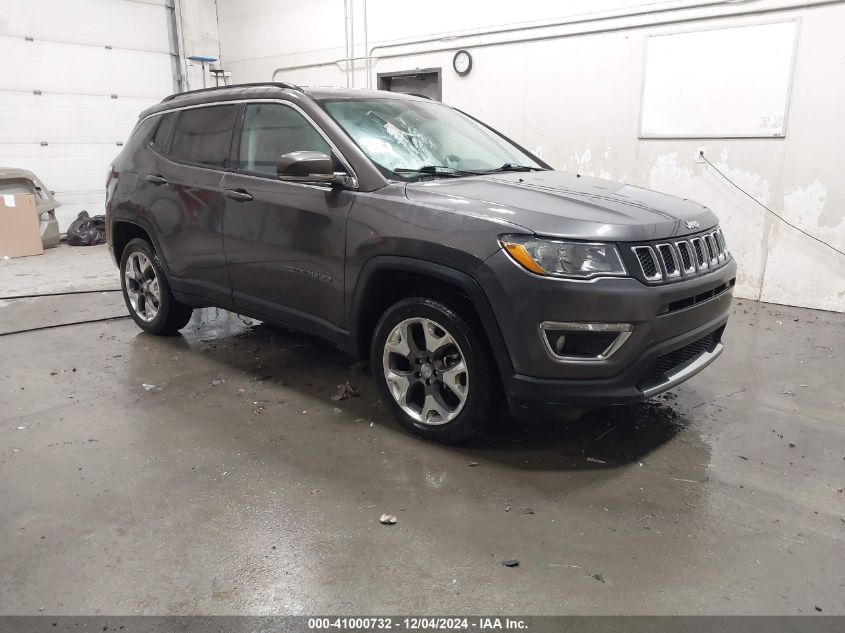 VIN 3C4NJDCB4LT215346 2020 Jeep Compass, Limited 4X4 no.1