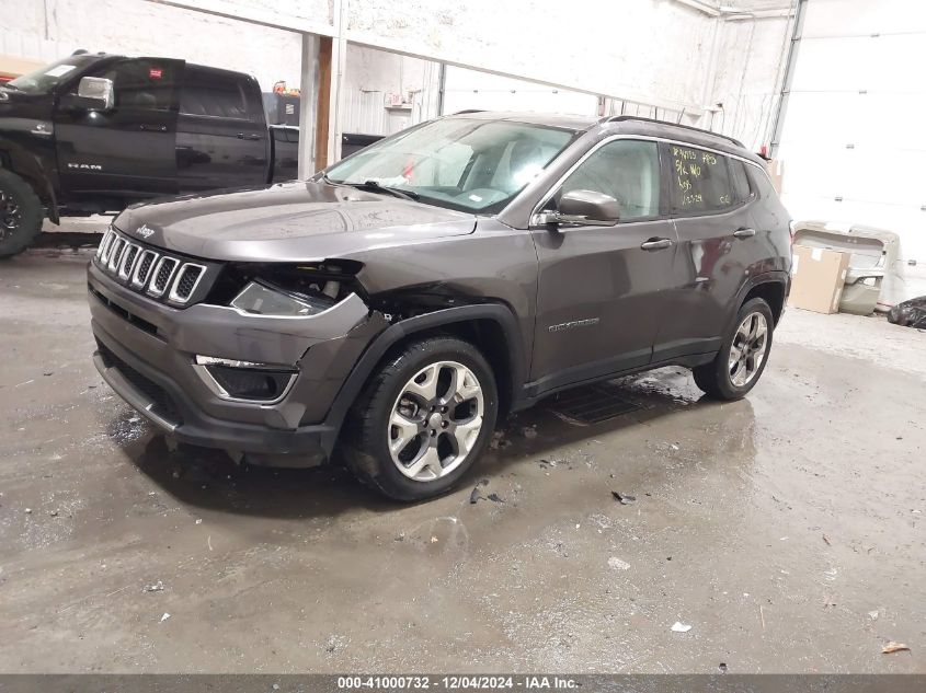 VIN 3C4NJDCB4LT215346 2020 Jeep Compass, Limited 4X4 no.2