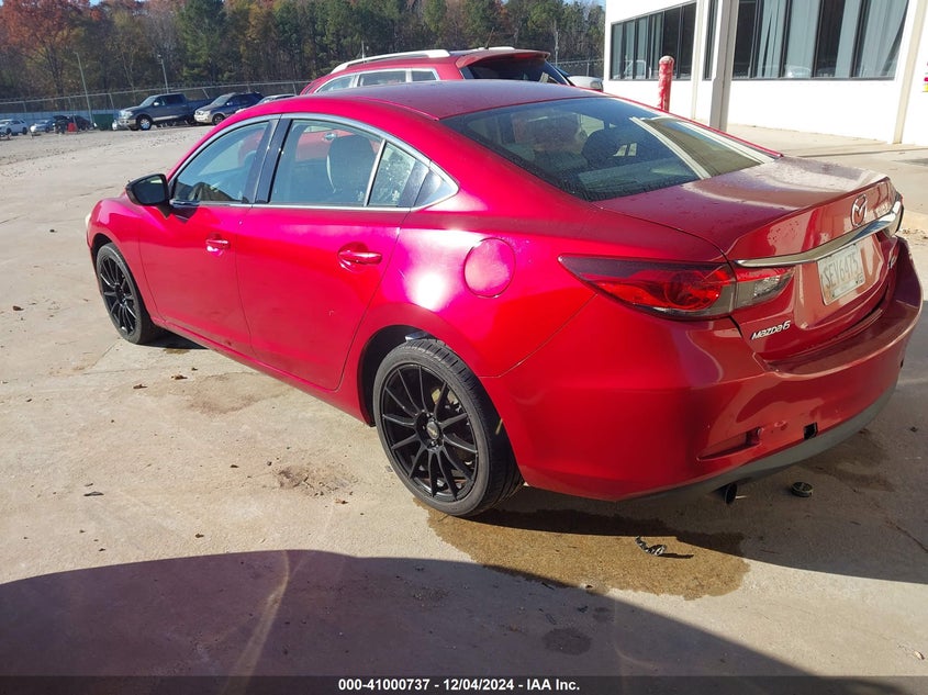 Vin: jm1gj1u56g1414413, lot: 41490631, mazda mazda6 i sport 20163