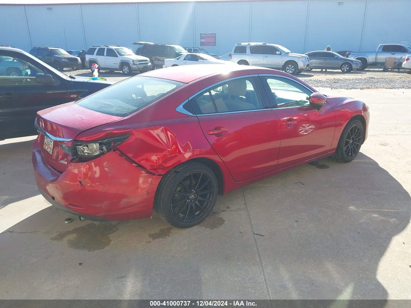 Vin: jm1gj1u56g1414413, lot: 41490631, mazda mazda6 i sport 20164