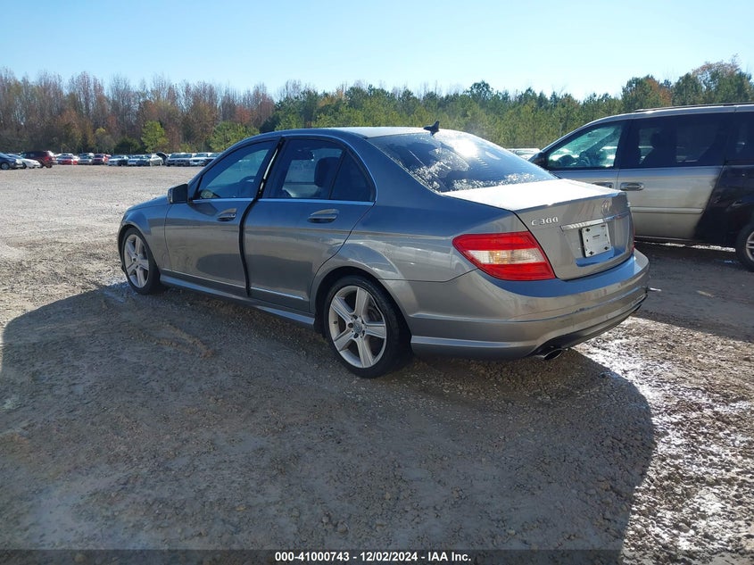 Vin: wddgf8bb0br177968, lot: 41490637, mercedes-benz c 300 luxury 4matic/sport 4matic 20113